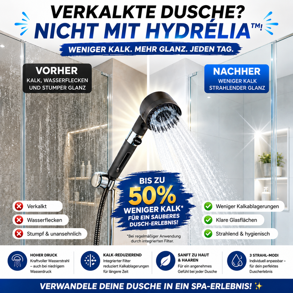 „Hydrélia™“ – Die Dusche mit Spa-Gefühl. 💧💧💧